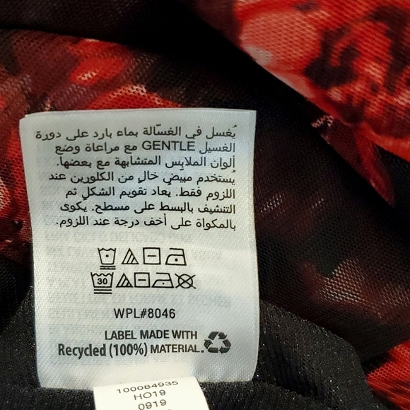 INC INTERNATIONAL CONCEPTS BLOUSE, Sz S, BLACK/RED, STRETCH, NEW - Picture 15 of 16